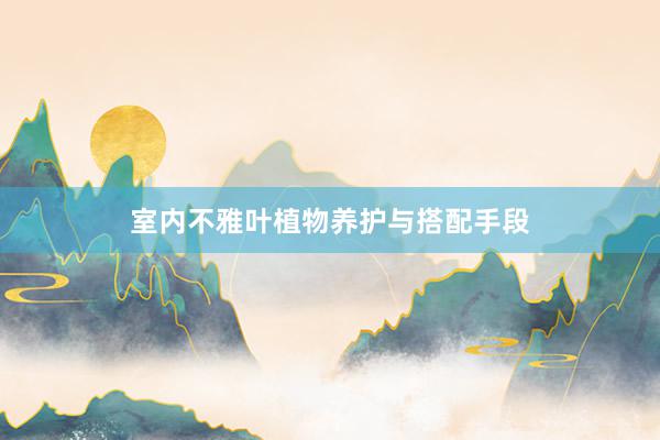 室内不雅叶植物养护与搭配手段